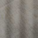 GarveeHome Scalloped Area Rugs 8x10 for Living Room, Solid Tan Jute Large Washable Rug Soft Non Slip Backing Floor Mat Carpet Indoor Thin Rug for Bedroom Dining Room Playroom Nursery Home Decor