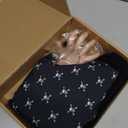 Oumbivil Girls Halloween Costumes Kids Black Dress with Socks Necklace Hairpin for Birthday Outfits, Size 140 ( 9-10 Years) 