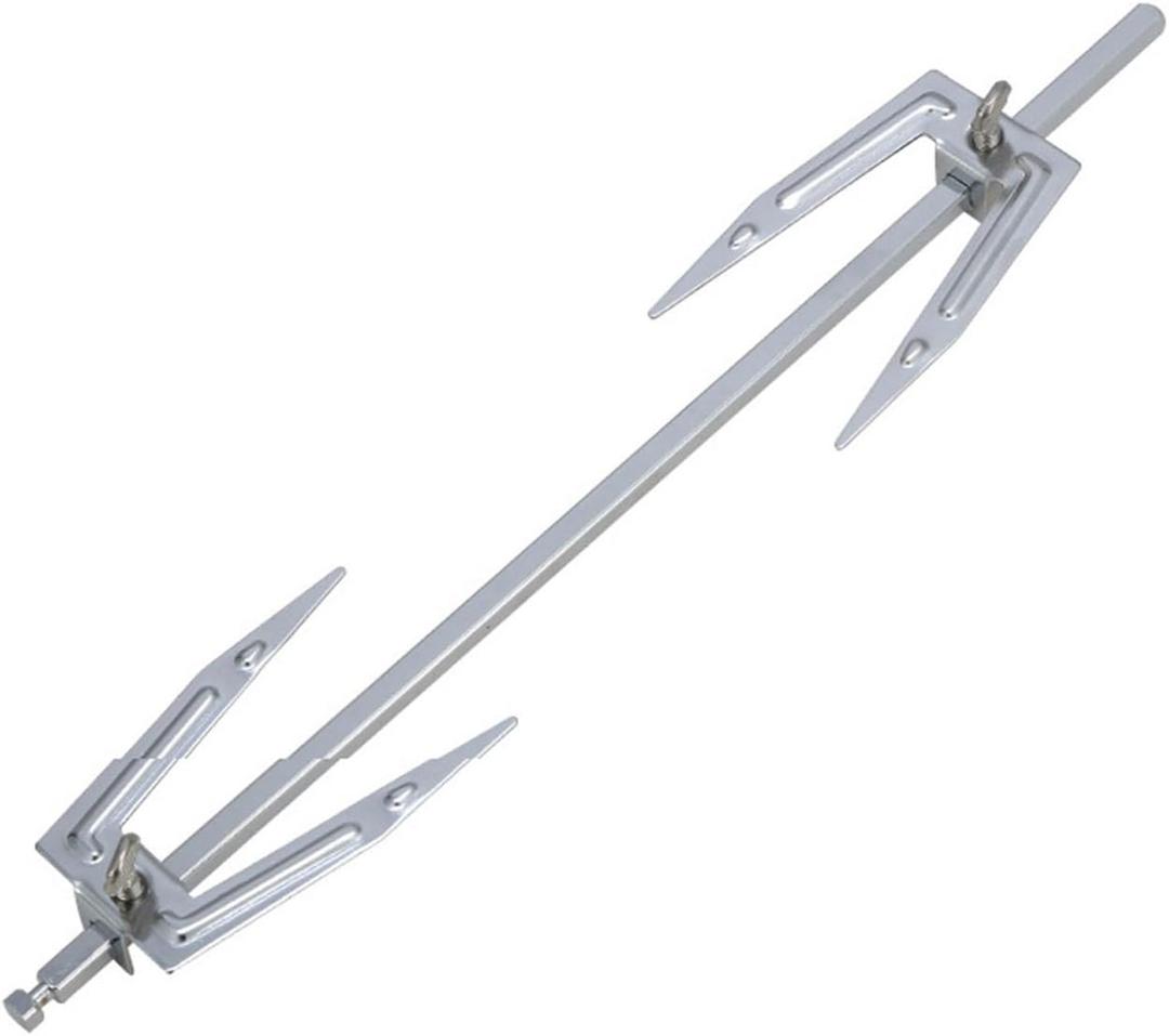 NUEAYMS Rotating Rotisserie Grills Air Fryer Fork Grills Roast Chicken Fork Stainless Steel Skewer Grilled Air Fryer Accessories Stainless Steel Grills Rotisserie Forks