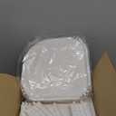 NestOrganix 10 Tier Vertical Shoe Rack, Stackable Narrow Shoe Rack Organizer for Entryway Closet Corner, Free Standing Shoe Rack Tower Shelf, Space Saving, Curved, Off White