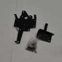 skysen Carbon Steel Vinyl Wood Fence Post Mount Gate Latch(2066-cs-p)