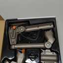 XSUPER HOME VR Gunstock for Meta Quest 3S Quest 3 Quest 2 Quest Pro – Adjustable FPS Gaming Controller Accessories with Quick Magnetic Attachment Cheek Pad for Immersive VR Gameplay (Gunmetal Gray)