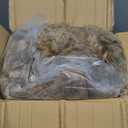 OMERAI Faux Fur Blanket, Ultra Soft Luxury Fuzzy Throw Blanket, Long Pile Plush Cozy Warm Decorative Blanket for Couch, Sofa, Chair, Bed, Heavy Weight, 60" x 80", Chestnut Russet Blend