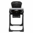 Jeep by Delta Children Classic Convertible 2-in-1 High Chair for Babies and Toddlers with Adjustable Height, Recline & Footrest - Dishwasher Safe Meal Tray, Black