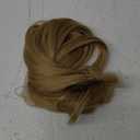 21 Inch Ponytailtail Hair Extensions Long Straight Ponytailtail Extension Synthetic Hair Solid Color Wigs