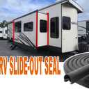 RV Slide Out Seal 1 * 15/16 Inch * 35' D-Seal Wiper Weather Stripping 018-312-EKD Replacement for RV Camper Slideout System Black Rubber