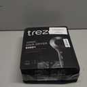 TREZORO Professional Ionic Hair Dryer for Salon - 2200W Powerful Blow Dryer - Lightweight Travel for Normal & Curly Hair Includes Volume Styling Nozzle (Premium Jet Black)