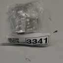 2 x 40mm Cup Inset Soft Close Cabinet Hinges for Thick Door Inset Concealed Cabinet Hinges with Screws Nickel Finish 2 Pcs