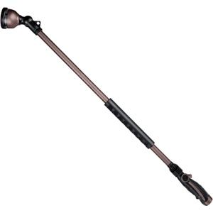 RESTMO 36Long Watering Wand, 180 Swivel Head Metal Garden Hose Wand with 10 Spray Patterns, 3ft Heavy Duty Hose Nozzle Sprayer with Thumb Flow Control, Ideal to Water Hanging Baskets, Shrubs