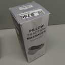 3-in-1 Neck Massager Pillow with Heat & Traction, Deep Tissue Cervical Traction Device for Neck Hump Corrector, Shoulder & Upper Back Pain Relief, Relaxing TheraPillow Support