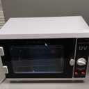 UV Sanitizer Cabinet. Dual Lamp UV Light Sanitizer Box with Timer Setting, Suitable for Cleaning of Various Items