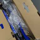 3 Wheel Scooter for Kids Ages 6-12,Kids Scooter with Light Up Wheels, Sturdy Deck Design, and 4 Height Adjustable Suitable for Kid Ages 3-12 (ALL BLUE)