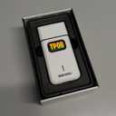TPOB Mini Skull Single Shaver Compact Design That can fit in Your Pocket with a Turbo Charged Motor, Perfect for Both Professional and at-Home use (White)