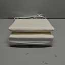 DREAMCARE Queen Size Sheets - Cooling Bed Sheets - 4pcs Set - up to 15" Deep Pocket Queen Sheet Set - Sheets Queen Size Bed - Soft & Long Lasting 100% Fine Brushed Polyester with Side Pocket - Ivory