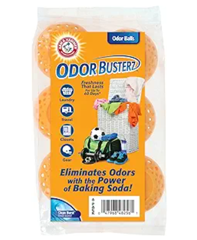 Arm & Hammer Odor Busterz Balls for Long Lasting Freshness, 6 Pack  Deodorizer, Carpet Fresh, Odor Remover, Pet Fresh
