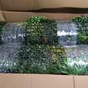 TTTM Artificial Greenery Hedge Panel Wall Decor: 72"X144" (72 SQFT)