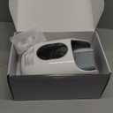 Hand Massager with Heat and Compression : Full-Hand and Wrist Coverage with Touchscreen & Palm Roller  Designed for Daily Comfort at Home, Office, or Travel (White)