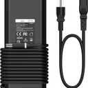 2025 New Slim 240W 180W Laptop Charger for Dell Alienware 13 15 17 R1 R2 R3 R4 X51 M15 M17 M17X M18X G3 G5 G7,Dell Precision 17 7710 7730 7670 7780 7770 M6500 M6600 M6700 AC Adapter Power Supply Cord
