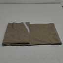 EHouseHome Heavy Duty Fabric Tablecloth with White Lace - Waterproof, Wrinkle Free, Stain Resistant, Oil Proof - for Dining, Indoor & Outdoor, Wedding, Holiday, Flax, Round 70 Inch (70" R, Flax)