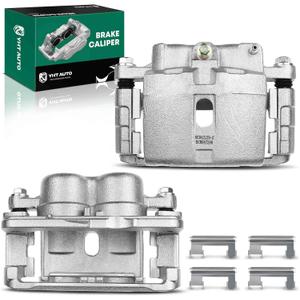 Set of 2 Brake Caliper Assembly for Chevrolet Silverado Suburban Express Avalanche Tahoe GMC Hummer Cadillac
