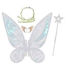 Fairy Wings for Adults,Butterfly Wings for Girls,Angel Wings,Fairy Costume for Women Halloween Dress Up Party Favor Rose