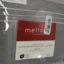 Mellanni Extra Deep Twin XL Sheets - 3 PC Iconic Collection Bedding - Hotel Luxury, Ultra Soft, Cooling Bed Sheets - Wrinkle, Fade, Stain Resistant (Twin Extra Long, Light Gray), Twin XL - EXTRA DEEP pocket