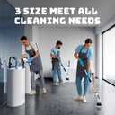 Electric Spin Scrubber for Bathroom: Shower Scrubber with Long Handle, Dual Speed Cordless Power Cleaning Scrub, 7 Brush Heads, IPX7 Waterproof Heavy Duty Cleaner Tools for Tub Tile Grout Wall