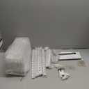 Over The Door Pantry Organizer, Pantry Organization and Storage, 6-Tier Deep Baskets Hanging Heavy-Duty Metal, Wall Spice Rack Seasoning Shelves for Home & Kitchen, Laundry Room Bathroom, White