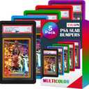 5 Pack PSA & CGC Slab Guards (Classic Edition)  Hard TPU PSA Slab Protector Guard for Graded Cards  PSA Slab Bumper Guard for PSA Slabs  Card Slab Protector for PSA Card Protection