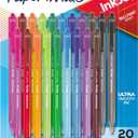 Paper Mate InkJoy 100RT Retractable Ballpoint Pens, Medium Point (1.0mm), 20 Count - Teacher Essentials, Colorful Office Supplies, Note-Taking, Back to School