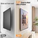 ELIVED Ultra Slim TV Wall Mount for Most 26-60 Inch tvs, Low Profile TV Mount, Full Moiton Wall Mount Bracket Swivel and Tilt, Max VESA 400x400mm, Holds up to 88 lbs. Fits 16" Wood Studs YD3033