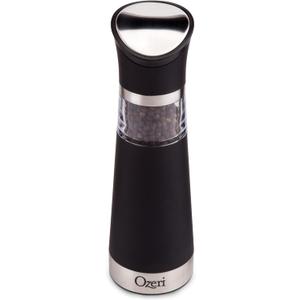Ozeri Graviti Pro Electric Pepper Mill and Grinder, 2 Pcs 