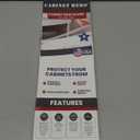 Cabinet Hero Slimline Cabinet Edge Protector - Prevents Chipping, Wear, Discoloration - Drawer Edge Guard, Bumper for Drawer - Easy Slip-On Installation - 3/4" Thick, 18" Length, Clear, Pack of 3