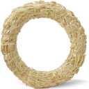 FloraCraft Straw Wreath Form 14 Inch Natural