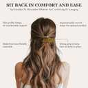 2 x 8 Pcs French Flat Hair Clips for Women Matte & Glossy Claw Clips for Thick & Thin Hair No-Slip Hair Claw Strong Hold Styling Barrettes Accessories (8 PACK 4 Tortoiseshell COLORS 01)