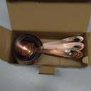 Smithcraft Measuring Cups Set, Copper Measuring Cup Set 7, Stainless Steel Measuring Cups, Kitchen Metal Measuring Cup, Dry Baking Measuring Cups Set, 1/8, 2/3 & 3/4 Heavy Duty Measure Cups for Food