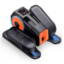 Under Desk Elliptical Machine, 2-in-1 Electric Leg Exerciser for Seniors, Quiet & Compact Pedal Exerciser with Remote, 12 Speed Elliptical Exercise Machine for Home Office