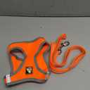 Dog Harness Medium Sized Dogs, Puppy Harness and Leash Set for Training, Running, Walking, Suitable for Small and Medium Dog Vest, Orange, M