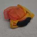 Jetec 2 Set 55" Praise Worship Flags for Dance Church with Scalable Rod Semicircle Worship Liturgical Angel Wing Flag for Outdoor Stage Practice Performance Religious Activities (Yellow Red Black)