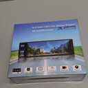 Double Din Car Stereo with 7" HD Touchscreen, Wireless Apple Carplay & Android Auto, Backup Camera, Bluetooth, SWC, Mirror Link, Type-C, FM/AM Car Radio Receiver