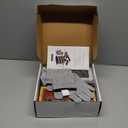 Knife Sharpening Stone Set - Premium 4 Side Grit 400/1000 3000/8000 Whetstone Sharpener Kit - Non-Slip Bamboo Base,Cut Resistant Gloves, Angle Guide,Flatting Stone,Honing Guide,Leather Strop (Standard, Green/White)