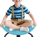Spinning Chair for Autistic Kids, Sensory Swivel Chair with Safety Handles, 330LBS Weight Capacity, Spinning Toy for Kids Autism & ADHD Age 3+, Sensory Product for Body Balance