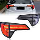 Sequential LED Tail Light Assembly for Honda HRV 2015-2020, with Start-up Animation