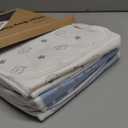 Organic Burp Cloths Baby Boy & Girl - 5-Pack Super Absorbent Cotton Burping Cloths for Babies, Soft & Plush Newborn Spit Up Rags, Infant Towels for Milk Spit Up, Unisex, Large 21" x 10"(Constellation)