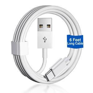 5 x Latest Version Car Carplay Charger Cord for iPhone 16 /16 Pro / 16 Plus / 16 Pro Max Charging Cable [6FT Long] USB A to USB C C Compatible For IiPad / iPhone 15 Pro Plus Max Charger Cord Replacement