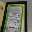 Esanik 2-Pack for iPhone 17/16Pro 360 Privacy Screen Protector - 4-Way Anti-Spy Tempered Glass, Shatterproof, Anti-Peep, Scratch Resistant, Easy Installation Frame Included