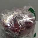 Senjie 36 PCS Velvet Ornaments Balls Sets for Christmas Tree Red Flocked Christmas Balls Assortment for Xmas Tree Holiday Decor