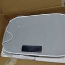 MERACH Vibration Plate Exercise Machine, Curved Vibration Plate for Lymphatic Drainage Weight Loss, Vibrating Plate with Real-Time Calorie Tracking on LED Display, Workout Equipment for Home Women Men