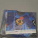 Vlipoeasn 90PCS Video Game Party Decorations for Boys Set - Blue 12th Birthday Supplies - Video Game Backdrop, Balloons, Tablecloth, Gamer and 12 Foil Balloons