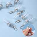 Prasacco Mini Glass Bottles with Cork Stoppers